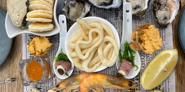 Platter at Oyster HQ