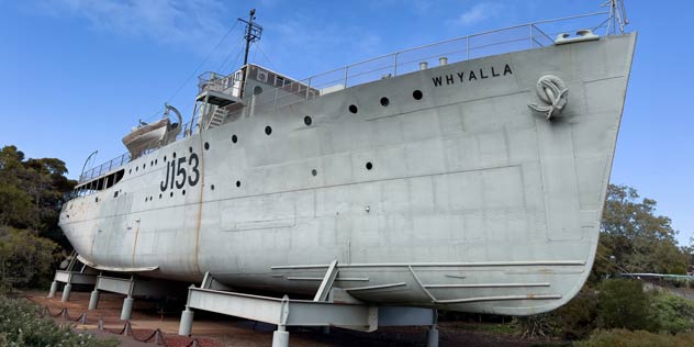 26 HMAS Whyalla at the Maratime Museum
